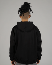Lade das Bild in den Galerie-Viewer, SCRIPT ZIP HOODIE - BLACK