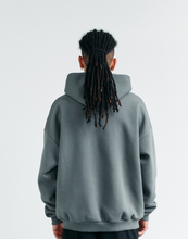 Lade das Bild in den Galerie-Viewer, LOGO ZIP HOODIE - STONE GREY
