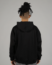 Lade das Bild in den Galerie-Viewer, SCRIPT ZIP HOODIE - BLACK
